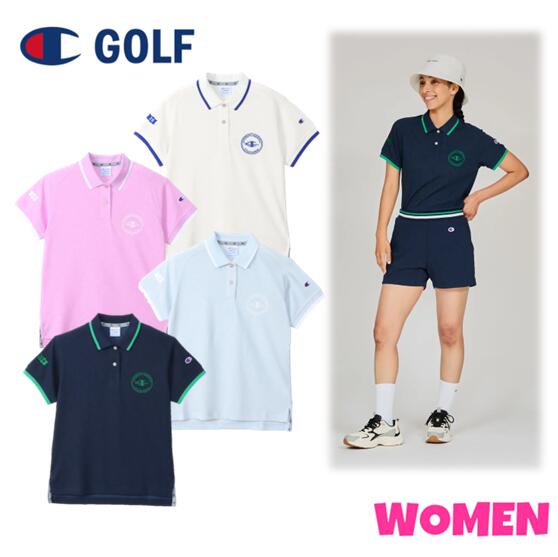 Champion GOLF チャンピオンゴルフCW-BG303 レディースショートスリーブポロシャツ
