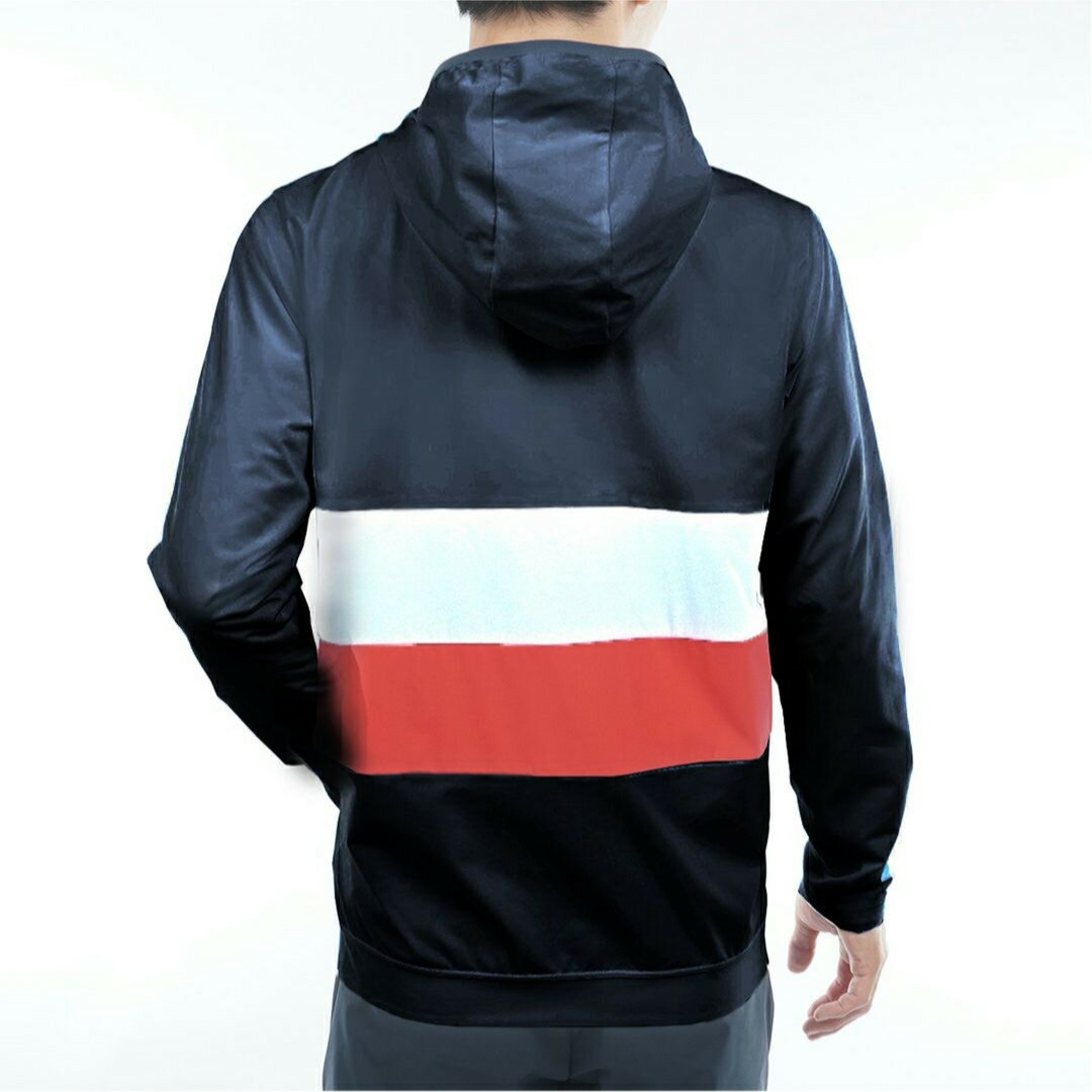 ▼▲▼▲▼ポイント10倍！▼▲▼▲▼ 2025/11/3 20:00~TOMMY HILFIGER GOLF トミーヒルフィガー ゴルフTHMA559MEN メンズスウェット フーディー ジャケット ブルゾン