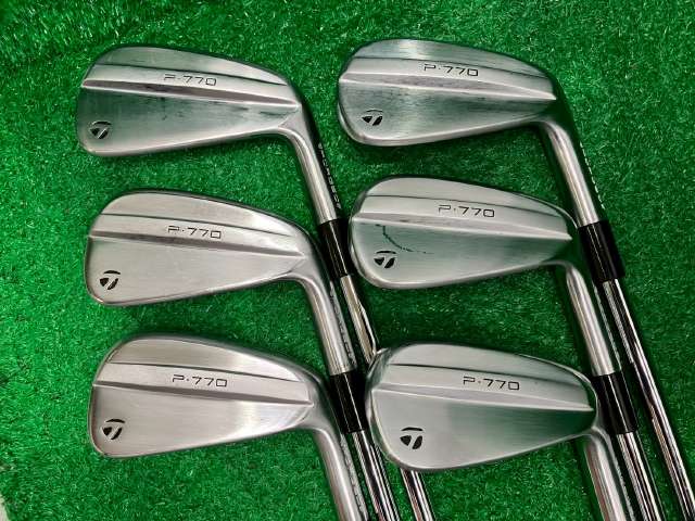 【中古】[571] テーラーメイド P770 2024/DG MID115(JP) 6本セット/S200/33【ゴルフ】