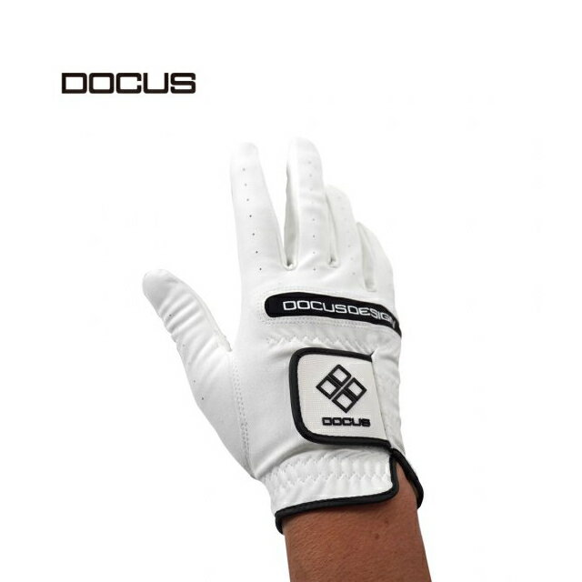 メール便対応 左利き用 ツアーグローブ ホワイト / ブラック [18-25] Glove DCGL-TOUR DCGL711R | DOCUS 片手 右手に装着するモデル ギフト