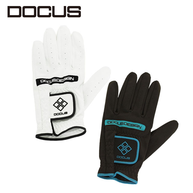 メール便対応 ドゥーカス ゴルフ ツアーグローブ ホワイト ブラック プレゼント ギフト Glove DCGL-TOUR 711 【DOCUS】あす楽