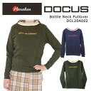 ボトルネックプルオーバードゥーカス2020秋冬ゴルフウェアレディース大人可愛いおしゃれDOCUSBottleNeckPulloverDCL20A002
