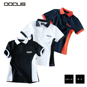 ドゥーカス DOCUS ゴルフウェア ポロシャツ バイカラー ポロ DCL20S005 春 夏 アパレル ゴルフ ウェア レディース [あす楽]