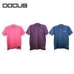 【40%OFF+10%OFFクーポン】ドゥーカス DOCUS ゴルフウェア ポロシャツ 半袖ポロ DCM21S002 ROUTE 77 POLO 春 夏 アパレル ゴルフ ウェア メンズ [あす楽] スポーツウェア メンズファッション