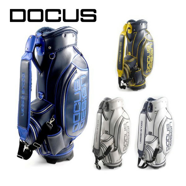 楽天SHOP DOCUS 楽天市場店【ゴルフボール 1ダースプレゼント】2023年 新商品 Stylish 9 キャディバッグ 9インチ かっこいい シンプル ドゥーカス DOCUS DCC762 キャディバック　ゴルフバック GOLF