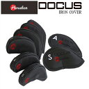 ドゥーカス DOCUS メンズゴルフ アイアンカバー単品 #4,AW,SW あす楽 (◎)
