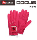 ドゥーカス DOCUS ゴルフ グローブ Glove DCGL-COLOR 702W パッシモピンク 両手用 18～21cm ギフト プレゼント