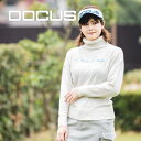 【ポイント5倍】DOCUS ゴルフウェア レディース セットアップ 冬 セーター Turtle Neck Sweater DCL23A001 ドゥーカス タート...