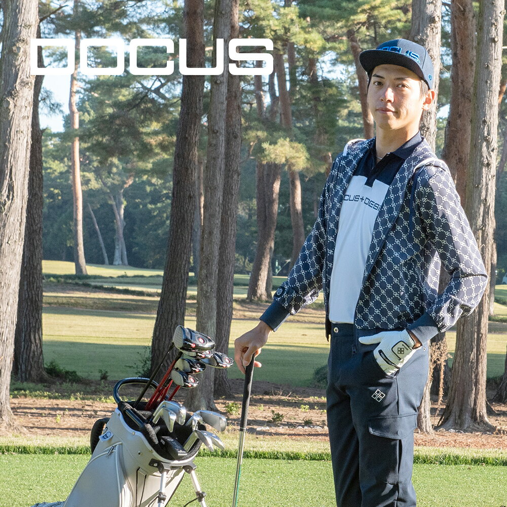 DOCUS ゴルフウェア おしゃれ メンズ パーカー DC Wind Hoodie DCM23S010 ドゥーカス DC ウインドフーディ メンズファッション