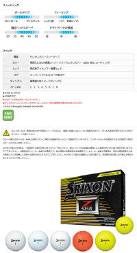 【予約】【2017年モデル】DUNLOP【ダンロップ】SRIXON【スリクソン】NEWZ-STARゴルフボールダース【12コ入】