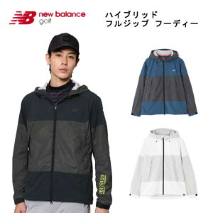 ニューバランス（new balance） ゴルフウェア ブルゾン ハイブリッド フルジップ フーディー 0120220001 NB GOLF 秋 冬 アパレル ゴルフ ウェア メンズ [あす楽]