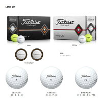 タイトリストPROV1V1Xボール1ダースTitleistPROV1V1Xゴルフボール12コ入