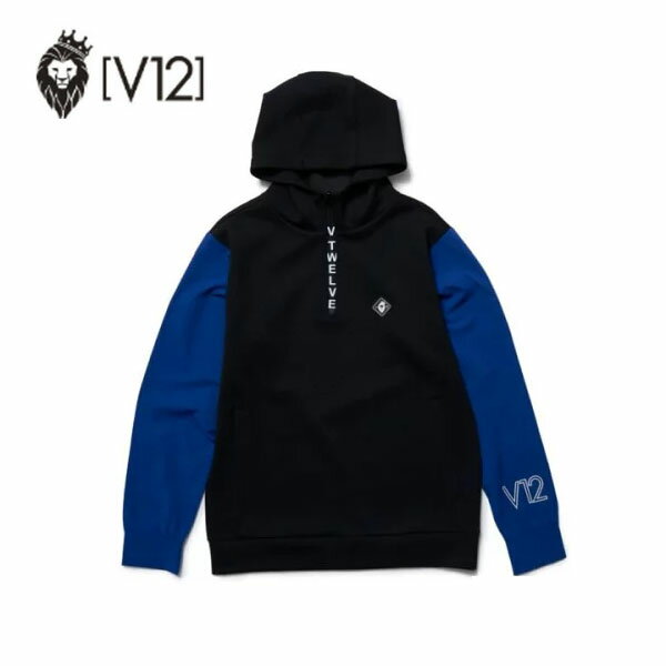 30%OFF アウトレットセール V12 ハーフロゴジップフーディ― トレーナー HARF LOGO ZIP HOODIE メンズ 大人 かっこいい おしゃれ ウェア ヴィ トゥエルヴ v122210-sw01 カジュアル あす楽