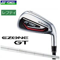 【ポイント2倍】【予約】ヨネックスゴルフYONEXGOLFメンズゴルフクラブレフティEZONEGTIRONイーゾーンGTアイアン5本セット(#6-Pw)スチールシャフト左用