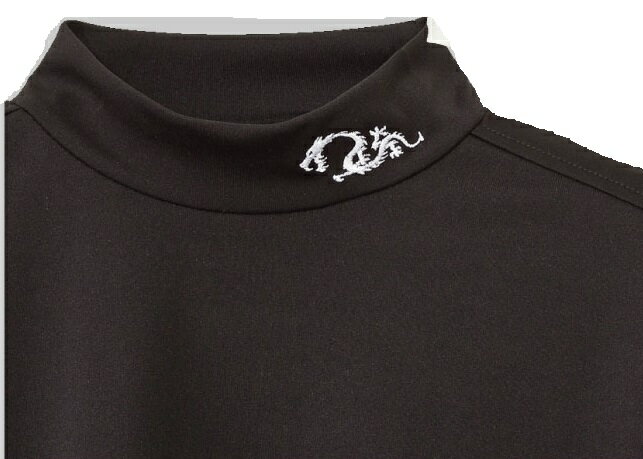 セール品 バッドボーイBADBOY男性用ゴルフウェアドラゴン刺繍入ハイネックシャツBB2006W【RCP】