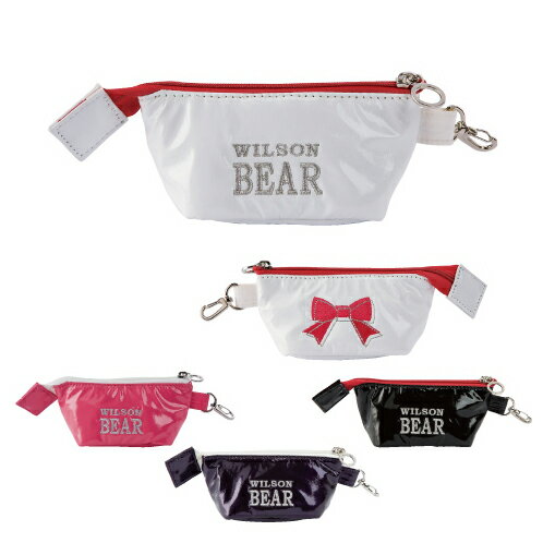 【挑戦中】ウィルソンWILSON WilsonBear(ウィルソンベア) 女性用ボールケースBEAR-902BC【RCP】