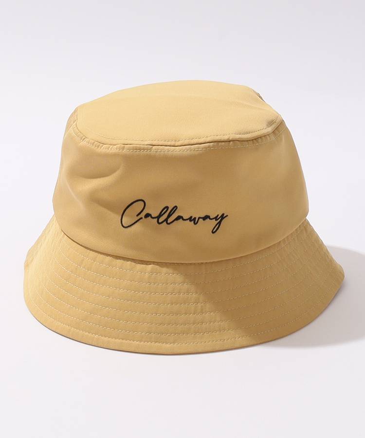 完売品 キャロウェイ ドラゴンボール ロゴ刺繍バケットハット 限定品 黒 新品 キャロウェイ ドラゴンボール 限定コラボ ロゴ刺繍