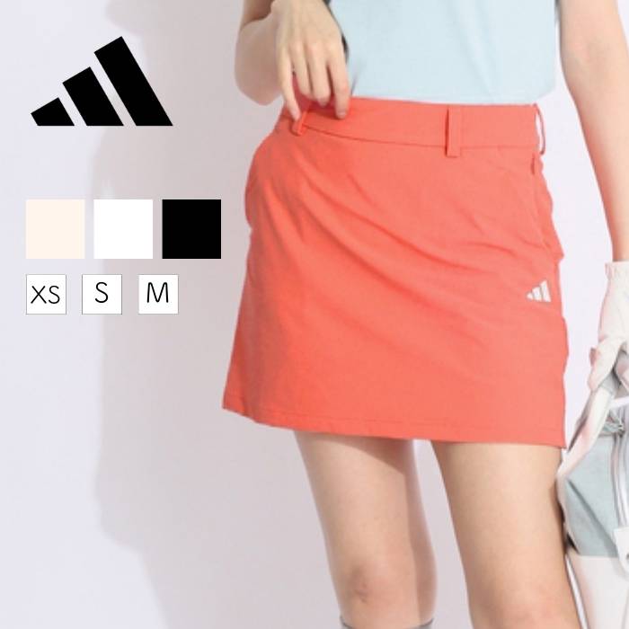 【セール品】 アディダスゴルフ サイドスリットバックプリントスカート ゴルフウェア レディース 春夏 ゴルフ女子 CURUCURU