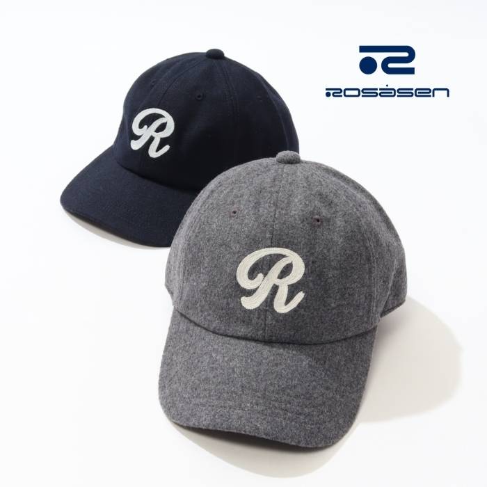 ロサーセン チェーンステッチロゴキャップ ゴルフウェア レディース 秋冬 ゴルフ女子 CURUCURU