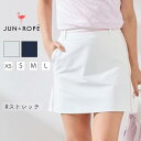 【セール品】 ジュン&ロぺ 【防透撥水】ぺチパンツ付きライン切替バックフレアスカート ゴルフウェア レディース 春夏 ゴルフ女子 CURUCURU