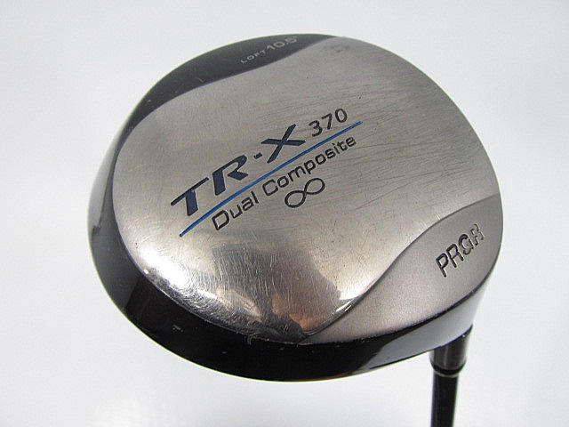 お買い得品！【2点以上送料無料】【即納】【中古】プロギア TR-X DUO 370 ドライバー 2003(高反発) オリジナルカーボン 1W