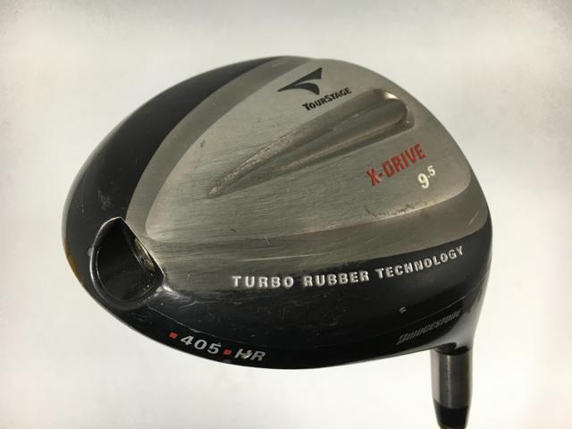 お買い得品！【3980円以上で送料無料】【即納】【中古】ブリヂストン ツアーステージ Xドライブ 405HR ドライバー(高反発) ツアーAD M-65 1W