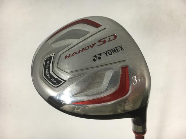 お買い得品！【3980円以上で送料無料】【即納】【中古】ヨネックス NANO V SD フェアウェイ 2010 ナノスピード 100 3W