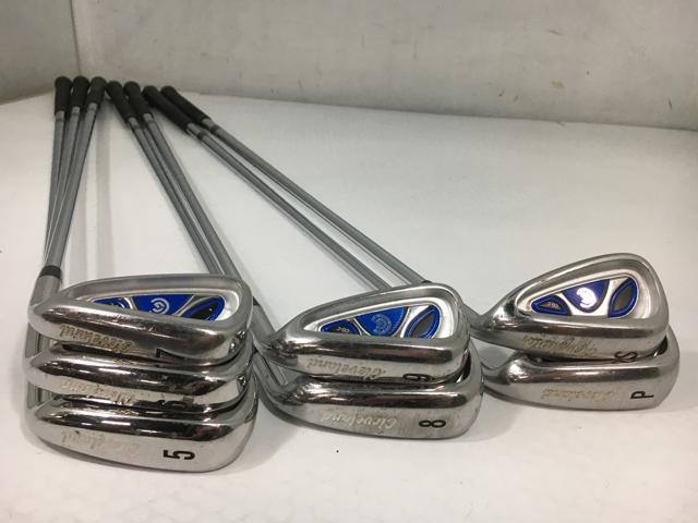 【3980円以上で送料無料】【即納】【中古】(7本セット)クリーブランド CG-C アイアン オリジナルスチール 5〜9.P.S