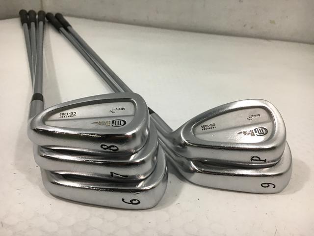 【3980円以上で送料無料】【即納】【中古】(5本セット)三浦技研 CB-1005 アイアン SYB Ks-6001 T100 6〜9.P