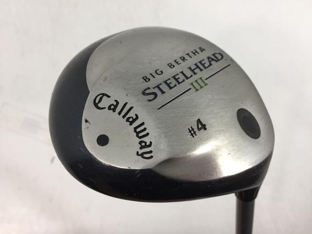 【3980円以上で送料無料】【即納】【中古】キャロウェイ ビッグバーサ スチールヘッド3 JV スチールヘッド3 4W