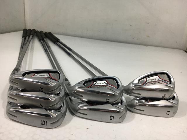 お買い得品！【3980円以上で送料無料】【即納】【中古】(7本セット)ホンマ Be ZEAL(ビジール) 535 アイアン 2018 VIZARD for Be ZEAL 6〜11.A