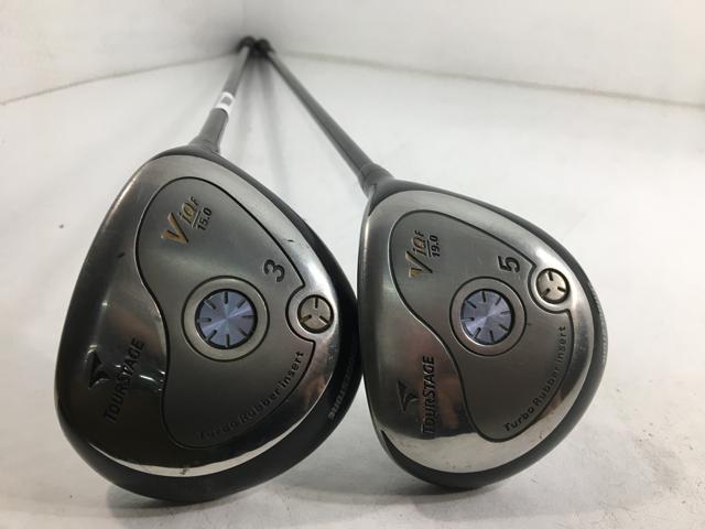 【2点以上送料無料】【即納】【中古】ブリヂストン ツアーステージ ViQ フェアウェイ 2004 TV-50 3W.5W