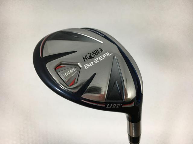 【3980円以上で送料無料】【即納】【中古】ホンマ Be ZEAL(ビジール) 535 ユーティリティ 2018 VIZARD for Be ZEAL U