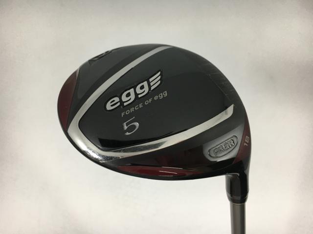 お買い得品！【3980円以上で送料無料】【即納】【中古】プロギア NEW egg (赤エッグ) フェアウェイ 2017 オリジナルカーボン 5W