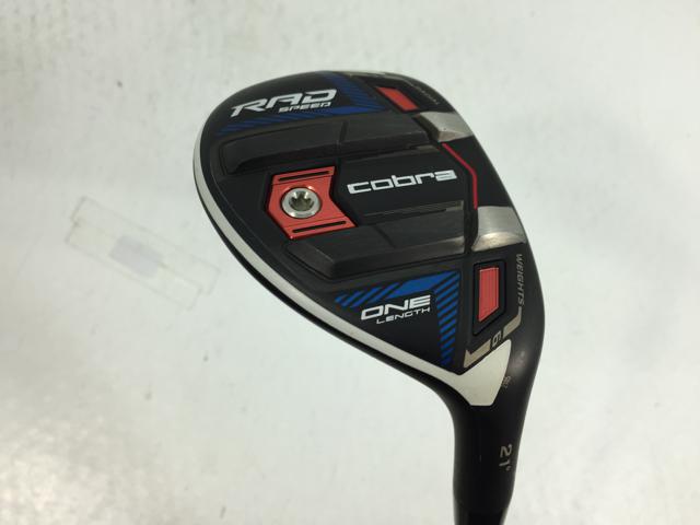 COBRA GOLF - 【3980円以上で送料無料】【即納】【中古】コブラ KING RADSPEED ワンレングス ユーティリティ 2021 (日本仕様) ツアーAD for RADSPEED 4H