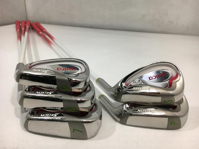 【2点以上送料無料】【即納】【中古】(5本セット)ダンロップ スリクソン(SRIXON) amica アイアン RS-103 7～9.P.S