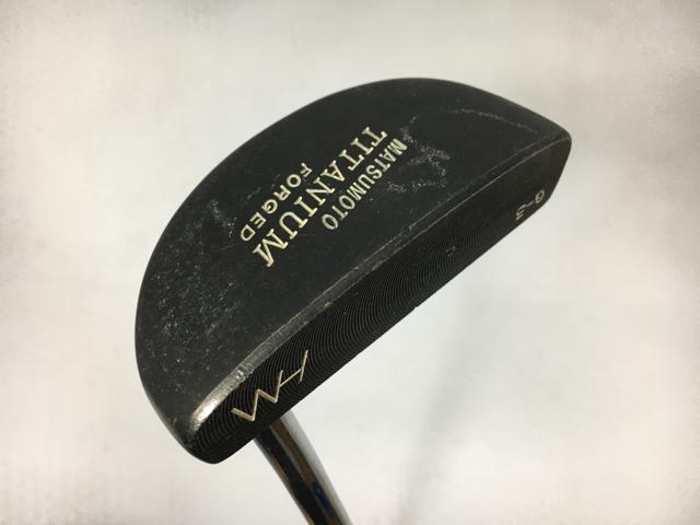 【3980円以上で送料無料】【即納】【中古】ヒロ・マツモト G-3 マレットタイプ オリジナルスチール パター