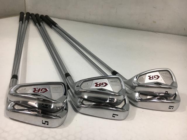 【3980円以上で送料無料】【即納】【中古】(6本セット)ブリヂストン ツアーステージ Xブレード GR C-1 アイアン NSプロ 950GH ウェイトフロー 5〜9.P