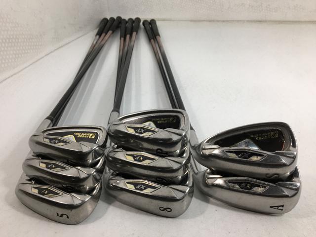 お買い得品！【3980円以上で送料無料】【即納】【中古】(8本セット)カタナゴルフ SWORD スナイプ アイアン XF オリジナルカーボン 5〜9.P.A.S