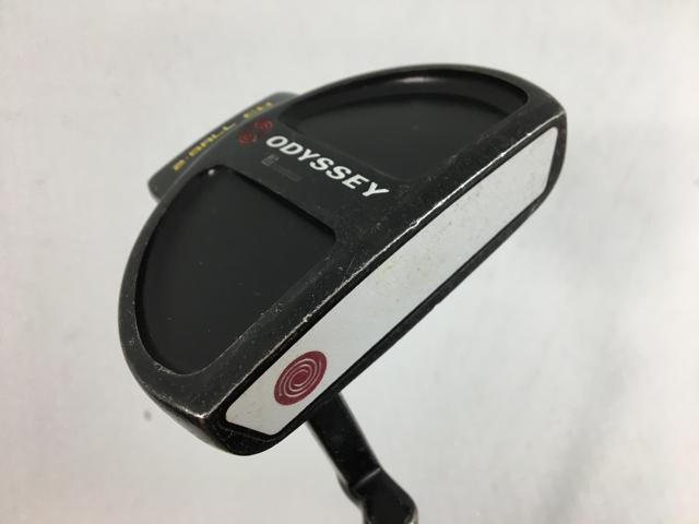 【2点以上送料無料】【即納】【中古】オデッセイ ホワイト アイス ix 2-Ball クランクホーゼル パター オリジナルスチール パター