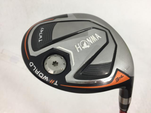 【3980円以上で送料無料】【即納】【中古】ホンマ TOUR WORLD (ツアーワールド) TW747 FW フェアウェイ VIZARD FD-6 3W
