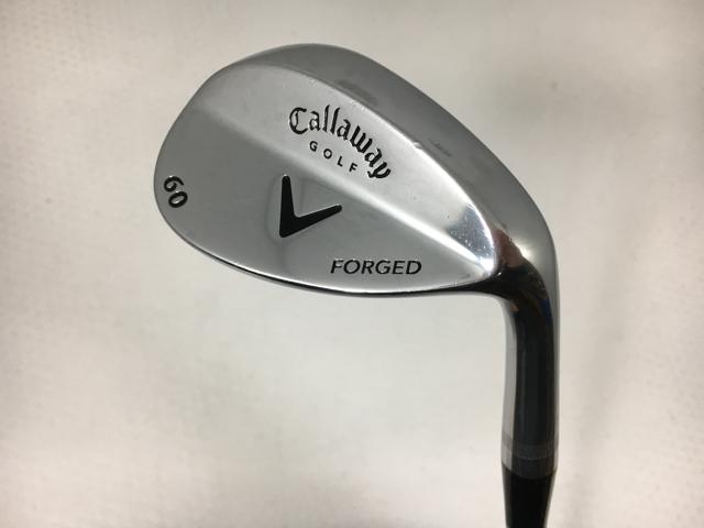 【3980円以上で送料無料】【即納】【中古】キャロウェイ フォージドV ウエッジ クローム (USA仕様) オリジナルスチール(U/S) LW