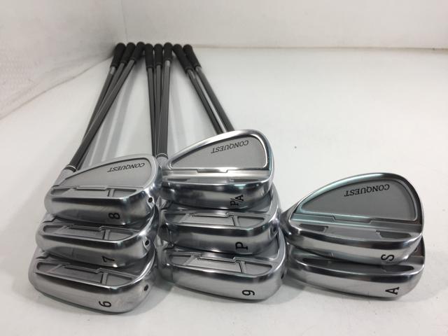 お買い得品！【3980円以上で送料無料】【即納】【中古】【超美品】(8本セット)マルマン マジェスティ コンクエスト(CONQUEST) アイアン 2022 Speeder NX HV-340 6〜9.P.PA.A.S