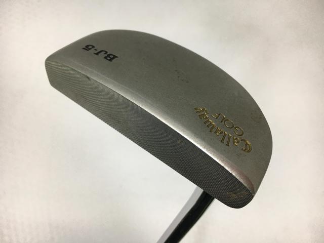 【3980円以上で送料無料】【即納】【中古】キャロウェイ BJ-5 パター オリジナルスチール パター
