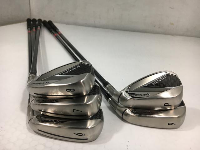 【3980円以上で送料無料】【即納】【中古】【超美品】(5本セット)テーラーメイド STEALTH (ステルス) アイアン 2022 (日本仕様) TENSEI RED TM60 6〜9.P