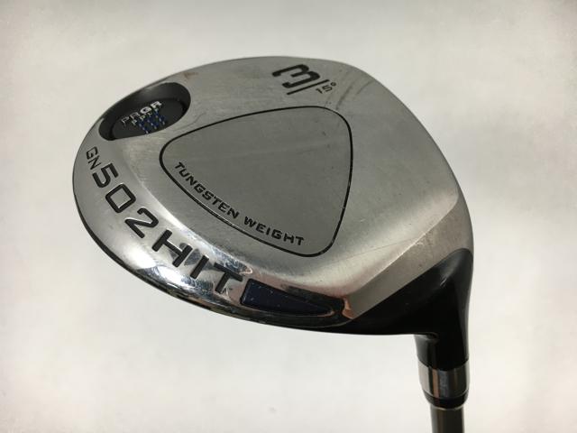 お買い得品！【2点以上送料無料】【即納】【中古】プロギア GN502 HIT フェアウェイ オリジナルカーボン 3W