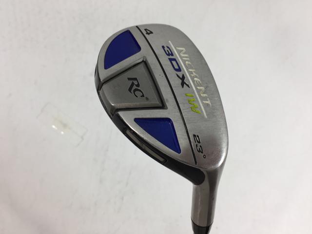 【3980円以上で送料無料】【即納】【中古】ニッケント 3DX RCアイアンウッド ツアーAD UT-65 U4