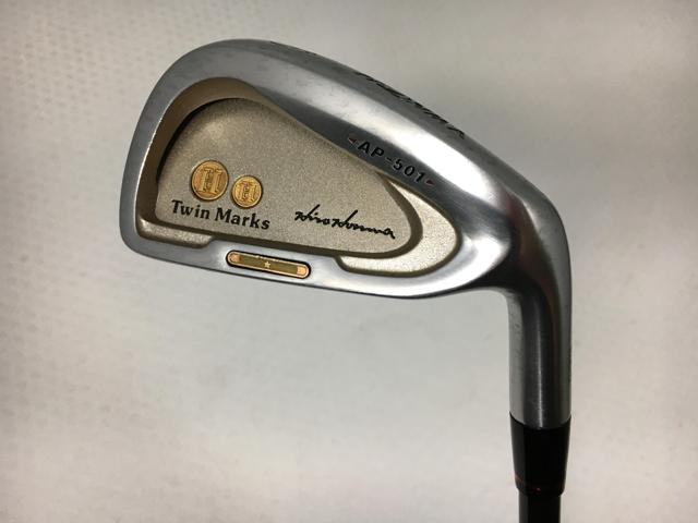 【3980円以上で送料無料】【即納】【中古】(6本セット)ホンマ ツインマークス AP501 アイアン ツインキックドリスチタンFW&FW 1S 6〜11