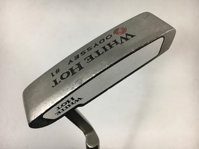 お買い得品！【2点以上送料無料】【即納】【中古】オデッセイ ホワイト ホット #1 パター オリジナルスチール パター