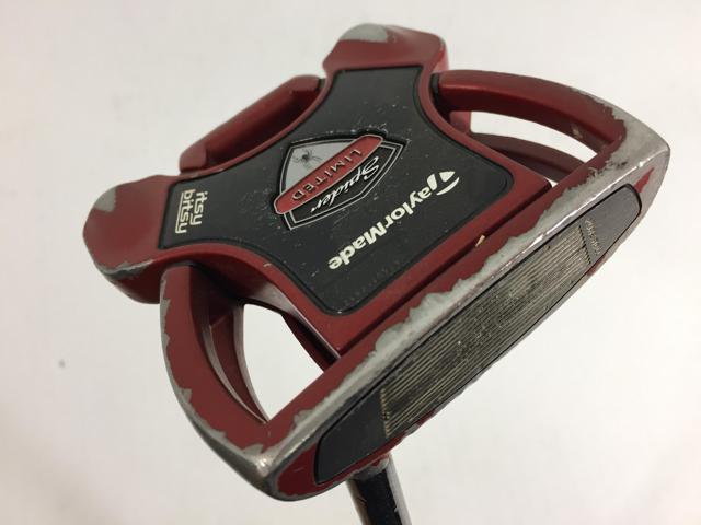 お買い得品！【3980円以上で送料無料】【即納】【中古】テーラーメイド スパイダー Itsy Bitsy リミテッド レッド パター 2016 オリジナルスチール パター